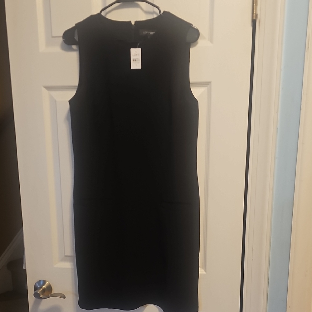 LOFT Classic Black Mini Dress